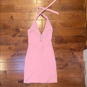 Tiger Mist Halter Dress